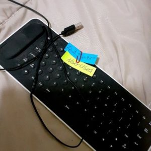 rubber computer keyboard